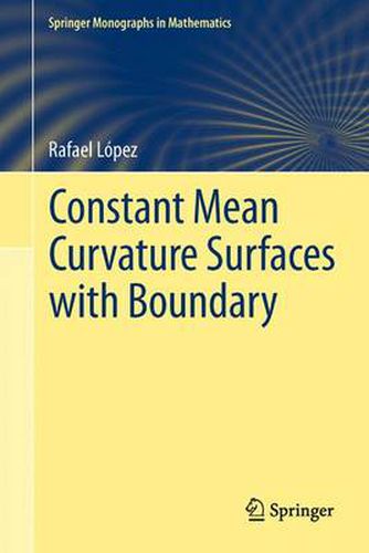 Cover image for Constant Mean Curvature Surfaces with Boundary