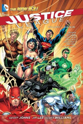 Cover image for Justice League Vol. 1: Origin (The New 52)