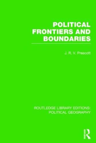 Cover image for Political Frontiers and Boundaries