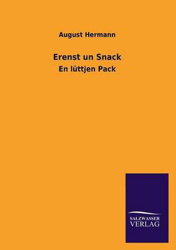 Cover image for Erenst Un Snack