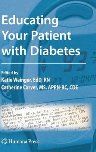 Cover image for Educating Your Patient with Diabetes