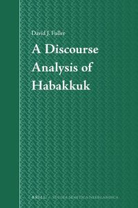 Cover image for A Discourse Analysis of Habakkuk