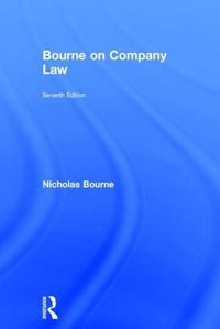 Cover image for Bourne on Company Law