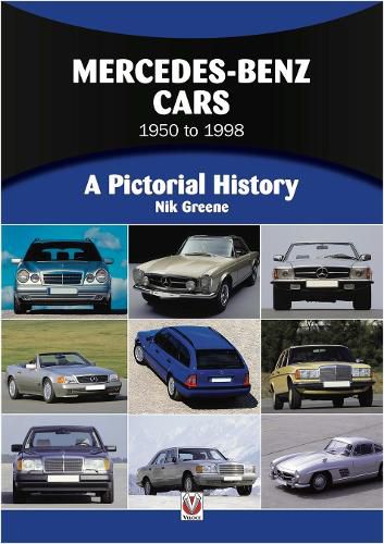 Cover image for Mercedes-Benz 1950 to 1998: A Pictorial History