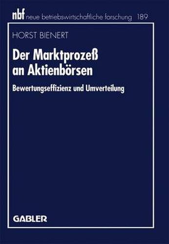 Der Marktprozess an Aktienborsen