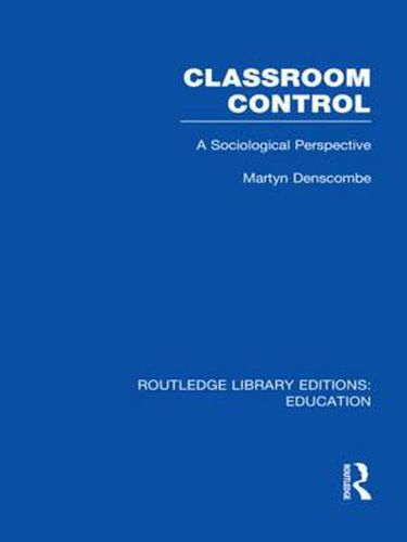 Cover image for Classroom Control (RLE Edu L)