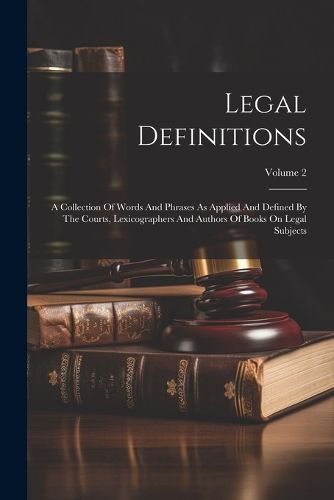 Cover image for Legal Definitions