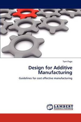 Cover image for Design for Additive Manufacturing