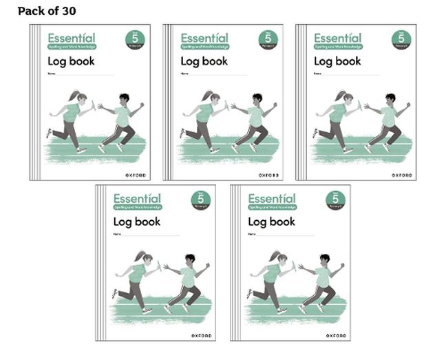 Cover image for Essential Spelling and Word Knowledge: Year 5 Year 5 Log Book Pack of 30