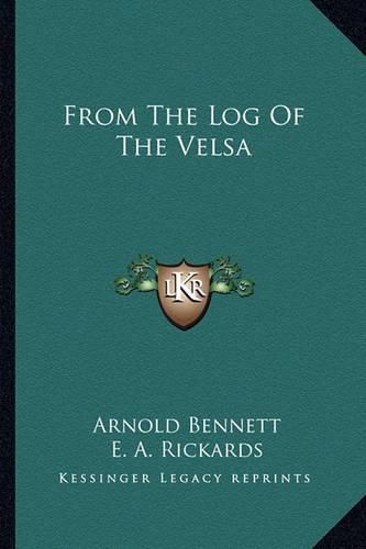 Cover image for From the Log of the Velsa