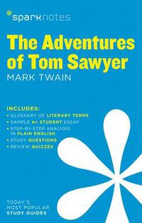 Cover image for The Adventures of Tom Sawyer SparkNotes Literature Guide