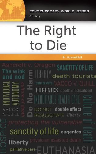 Cover image for The Right to Die: A Reference Handbook