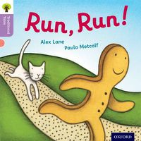 Cover image for Oxford Reading Tree Traditional Tales: Level 1+: Run, Run!