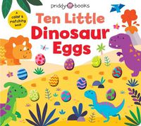 Cover image for Little Squishies: Ten Little Dinosaur Eggs