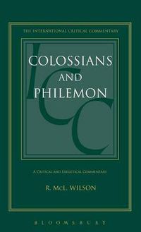 Cover image for Colossians and Philemon (ICC)