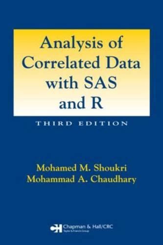 Cover image for Analysis of Correlated Data with SAS and R, Third Edition