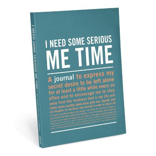 Cover image for Knock Knock I Need Some Serious Me Time Inner Truth Journal