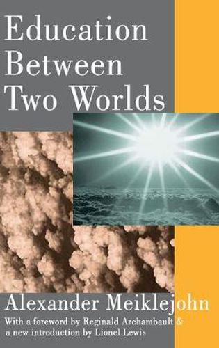 Cover image for Education Between Two Worlds