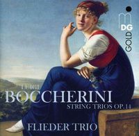 Cover image for Boccherini String Trios Op 14