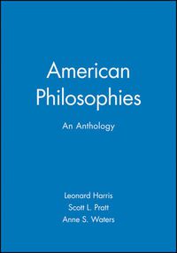 Cover image for American Philosophies: An Anthology