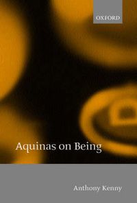 Cover image for Aquinas on Being