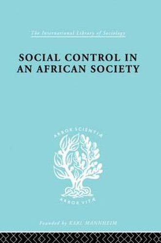 Cover image for Socl Contrl African Soc Ils 72