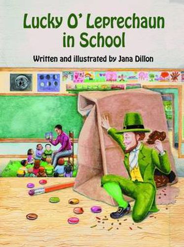 Cover image for Lucky O'Leprechaun in School