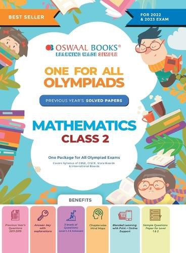Cover image for One for All Olympiad Previous Years' Solved Papers