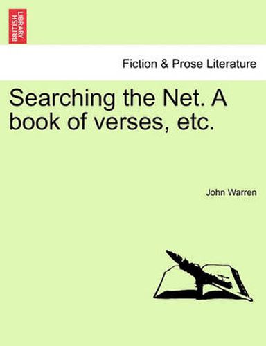 Cover image for Searching the Net. a Book of Verses, Etc.