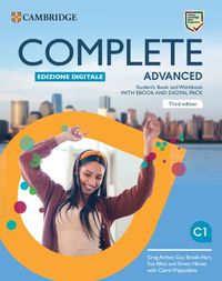 Cover image for Complete Advanced Student's Book and Workbook with eBook and Digital Pack (Italian edition-BSmart)