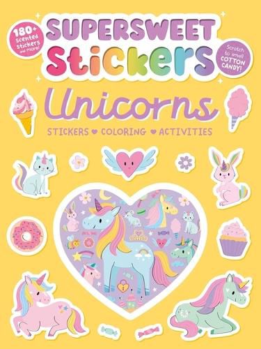 Cover image for Supersweet Stickers Unicorns