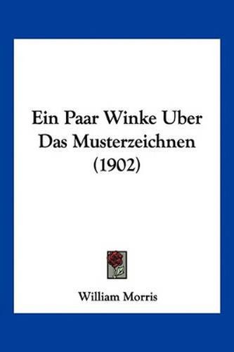 Cover image for Ein Paar Winke Uber Das Musterzeichnen (1902)