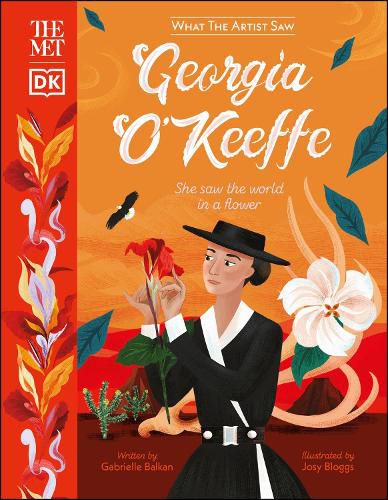 Cover image for The Met Georgia O'Keeffe: She saw the world in a flower