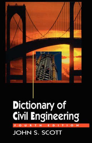 Cover image for Dictionary Of Civil Engineering