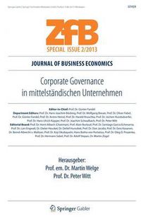 Cover image for Corporate Governance in Mittelstandischen Unternehmen