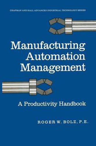 Cover image for Manufacturing Automation Management: A Productivity Handbook