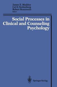 Cover image for Social Processes in Clinical and Counseling Psychology