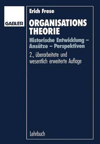 Cover image for Organisationstheorie