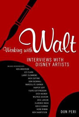 Cover image for Working with Walt: Interviews with Disney Artists