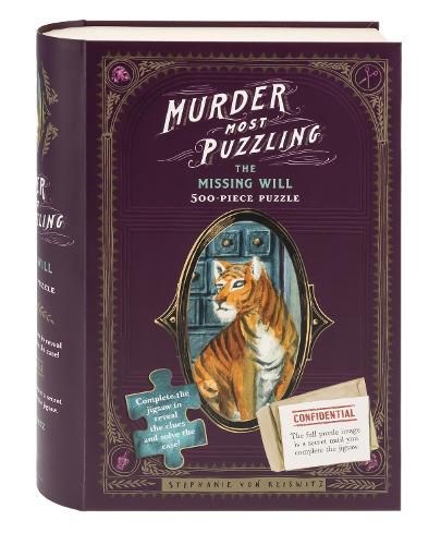 Cover image for Murder Most Puzzling: The Missing Will 500-piece Puzzle