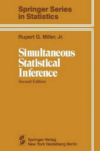 Cover image for Simultaneous Statistical Inference