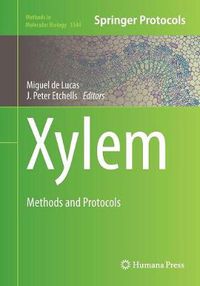 Cover image for Xylem: Methods and Protocols