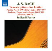 Cover image for Bach Js Guitar Transcriptions