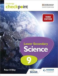 Cover image for Cambridge Checkpoint Lower Secondary Science Student's Book 9: Third Edition