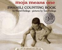 Cover image for Moja Means One: Swahili Counting Book