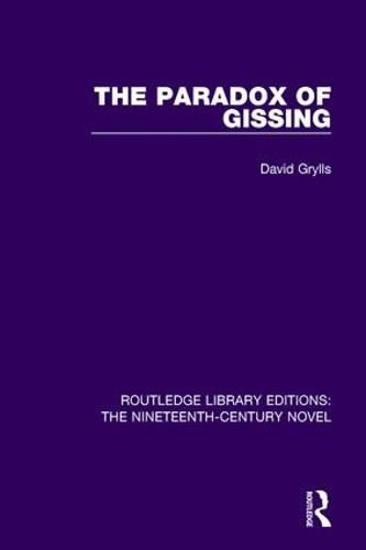 Cover image for The Paradox of Gissing