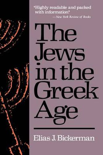 The Jews in the Greek Age