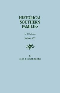 Cover image for Historical Southern Families