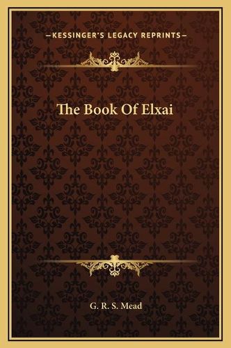 Cover image for The Book of Elxai