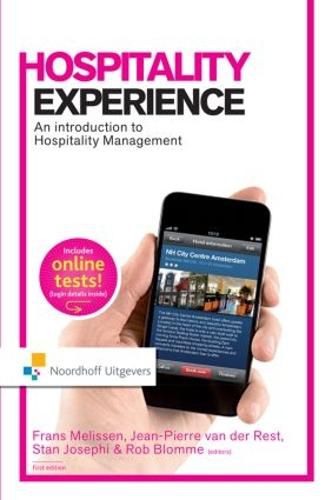 Cover image for Hospitality Experience: An introduction to hospitality management